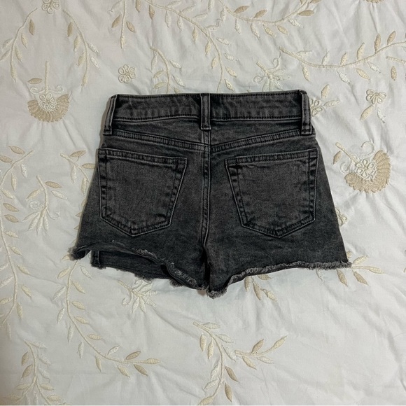 Gap Denim Gray High Rise Short with Adjustable Waist and Side Slits, 8 - Picture 2 of 4